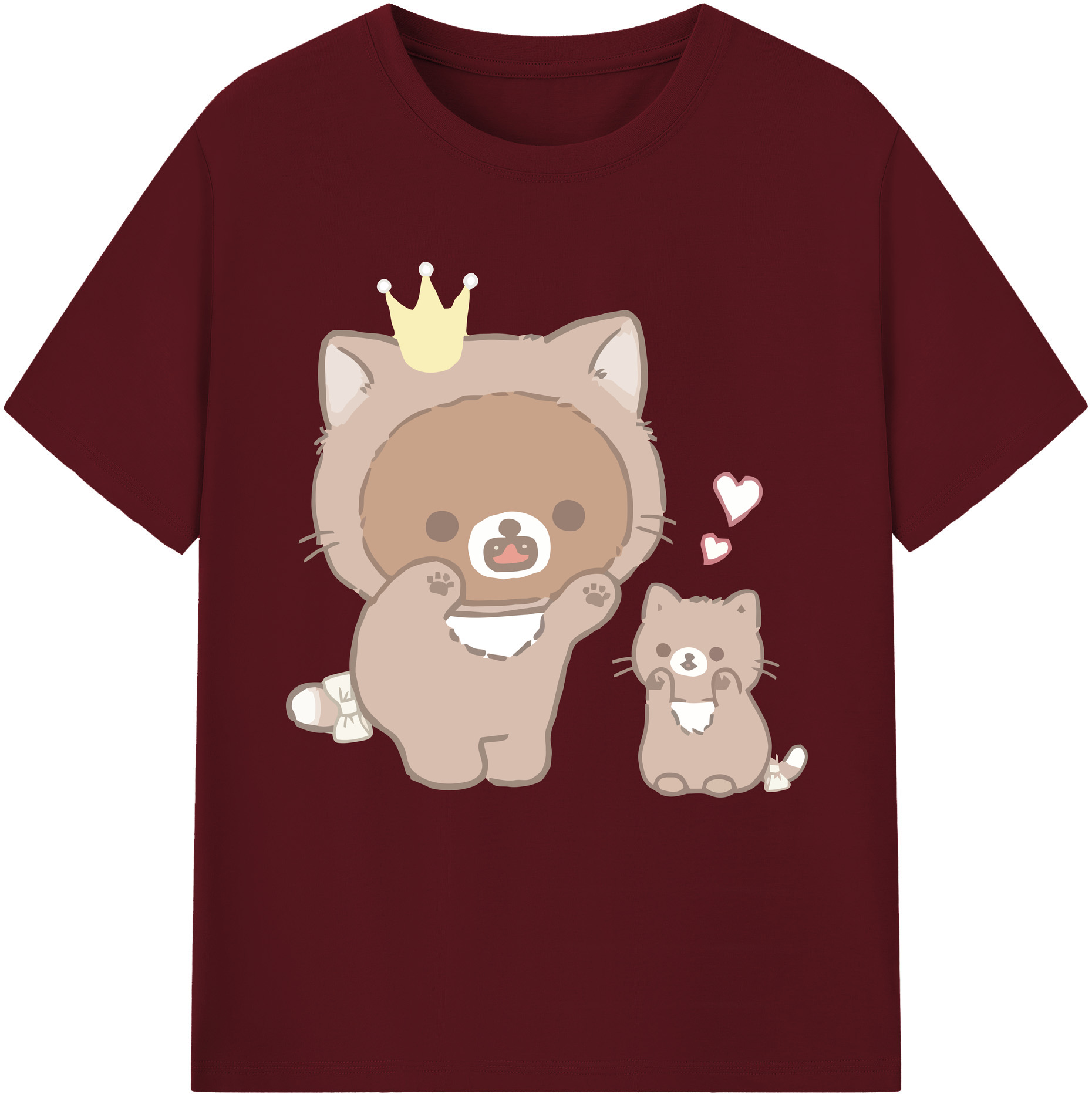 （画像用） リラックマ リラックマ キイロイトリ Rilakkuma Korilakkuma Kiiroitori 綿100％半袖Tシャツ（フロントプリント）